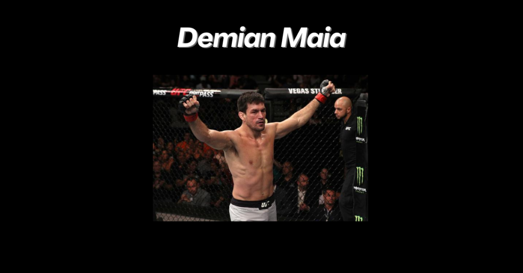 Demian Maia is well-known for his control over opponents on the ground and his ability to secure submissions, making him one of the most feared grapplers in MMA.