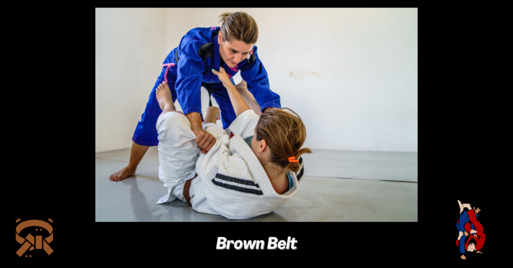 rown belts are refining their style and starting to think about what they would teach as black belts.