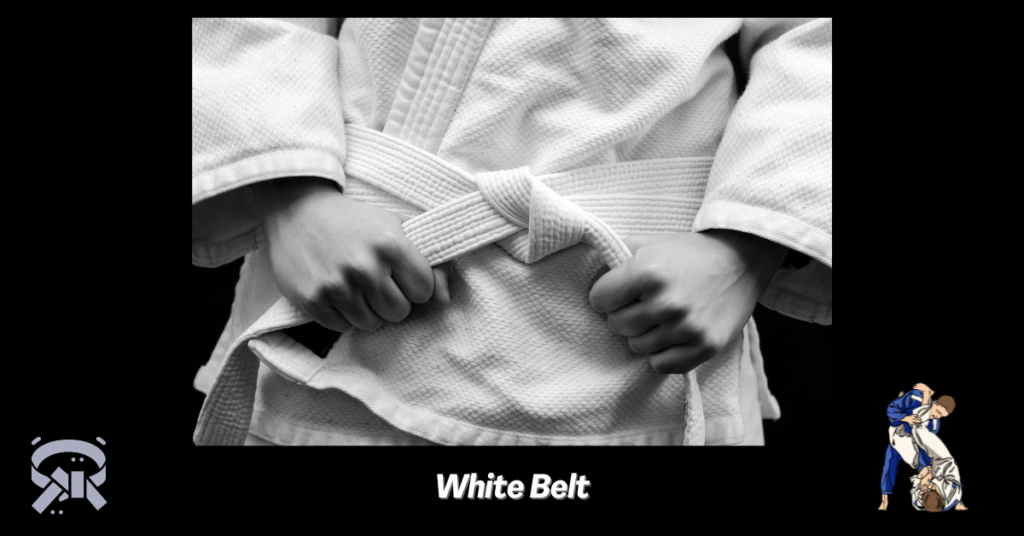 The white belt is the beginning of the Jiu Jitsu journey. Individuals at this level are introduced to the fundamentals of the sport
