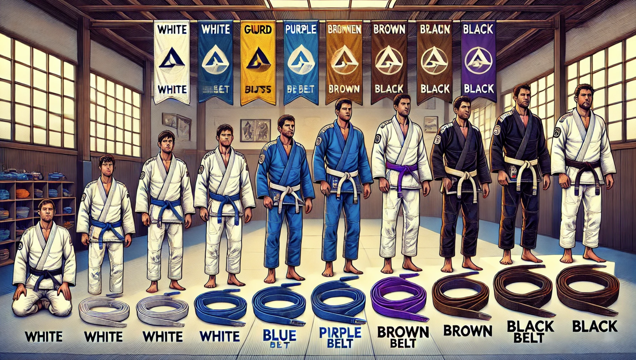 Each belt brings new challenges and learning opportunities, making the journey to black belt a deeply personal and transformative experience.